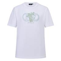Camiseta de manga corta HV Polo Jaimy para mujer Blanco