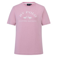 Camiseta de manga corta HV Polo Natalie para mujer Rosa bonita