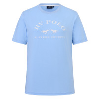 Camiseta de manga corta HV Polo Natalie para mujer Azul empolvado Camiseta de manga corta HV Polo Natalie para mujer Azul empolvado