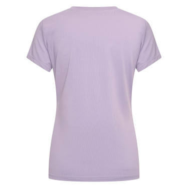 Camiseta de manga corta para mujer Imperial Riding Holographics Glicina Violeta
