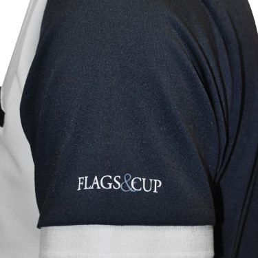 Polo urbano de manga corta para niños Flags & Cup Polo urbano de manga corta para niños Flags & Cup