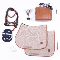 Mantilla HV Polo Luxi Dressage Café exprés Marr&amp;amp;amp;oacute;n