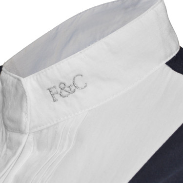 Polo mujer sin mangas Diamantina Flags & Cup Azul marino
