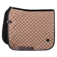 Manta de doma HV Polo Pilar con estampado Champán Beige