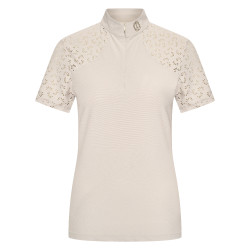 Camiseta de manga corta Imperial Riding Breeze para mujer Gris / arena