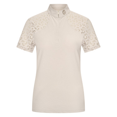 Camiseta de manga corta Imperial Riding Breeze para mujer Gris / arena