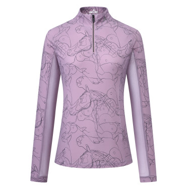 Camiseta de manga larga Euro-Star Joline para mujer Saúco Marr&amp;amp;amp;oacute;n