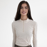 Top de manga larga HV Polo Nadia Equipo Blanco