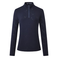 Camiseta de manga larga HV Polo Nardia para mujer Marino Azul marino