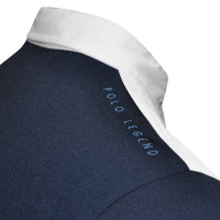 Polo hombre mangas largas Urbano Flags & Cup Azul marino