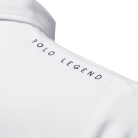 Polo hombre mangas largas Urbano Flags & Cup Blanco