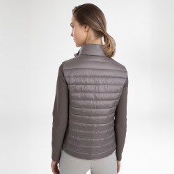 Chaqueta de verano acolchada Euro-Star Melania para mujer Piedra Gris