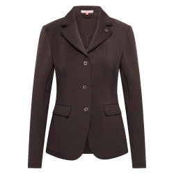 Chaqueta de concurso Imperial Riding Basic Glam para mujer Chocolate Marrón Chaqueta de concurso Imperial Riding Basic Glam para mujer Chocolate Marrón