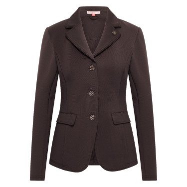 Chaqueta de concurso Imperial Riding Basic Glam para mujer Chocolate Marrón Chaqueta de concurso Imperial Riding Basic Glam para mujer Chocolate Marrón