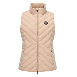 Chaleco sin mangas HV Polo Montana para mujer Champán Beige