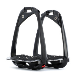 Estribos Flex-On Iron-S Negro IUG negro Negro / negro