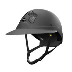 Casco Mips Flex-on Armet negro visera Angel Dark barboquejo negro
