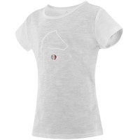 Camiseta infantil EQUITHÈME 'Claire' Azul Mónaco