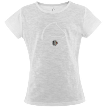 Camiseta infantil EQUITHÈME 'Claire' Blanco Camiseta infantil EQUITHÈME 'Claire' Blanco