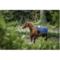 Cubre-ríñones Horseware Rambo polar impermeable Marino / tormenta / gris plateado Azul marino