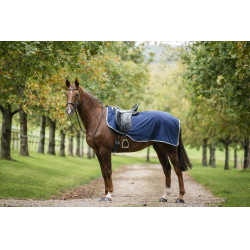 Cubre-ríñones Horseware Rambo polar impermeable Marino / tormenta / gris plateado Azul marino Cubre-ríñones Horseware Rambo polar impermeable Marino / tormenta / gris plateado Azul marino