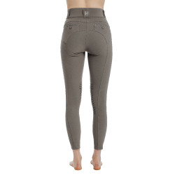 Pantalón Horseware Newmarket de talle medio con grip en las rodillas Tormenta Azul