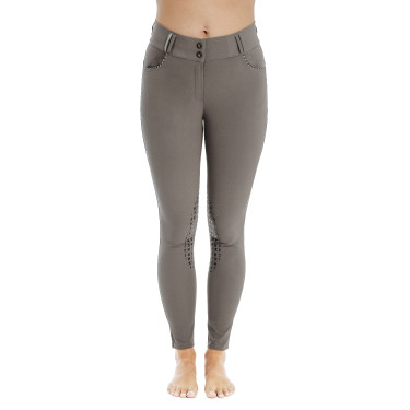 Pantalón Horseware Newmarket de talle medio con grip en las rodillas Tormenta Azul