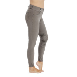 Pantalón Horseware Newmarket de talle medio con grip en las rodillas Tormenta Azul
