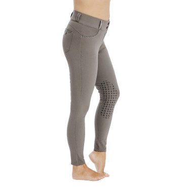 Pantalón Horseware Newmarket de talle medio con grip en las rodillas Tormenta Azul