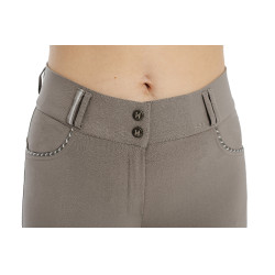 Pantalón Horseware Newmarket de talle medio con grip en las rodillas Tormenta Azul