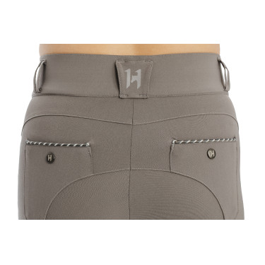 Pantalón Horseware Newmarket de talle medio con grip en las rodillas Tormenta Azul