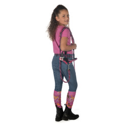 Kinder T-shirt Pony Club HKM Rosa
