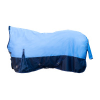 Manta highneck HKM Norwich 600D 100g Azúl oscuro / azúl claro