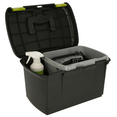 Caja de limpieza Arezzo Kerbl Negro