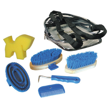 Kit accesorios de cepillado 7 piezas Azul Kit accesorios de cepillado 7 piezas Azul