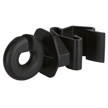 Aislador de anillo AKO T-Post por 25 Negro
