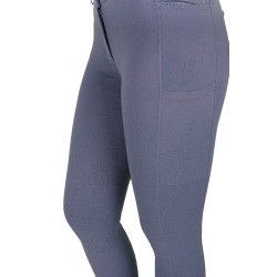Pantalón EQUITHÈME - Capucine Gris verde