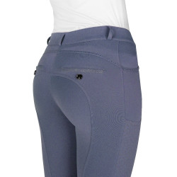 Pantalón EQUITHÈME - Capucine Gris verde