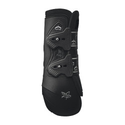 Guarniciones de doma Veredus Absolute Elastic delanteras Negro Guarniciones de doma Veredus Absolute Elastic delanteras Negro