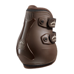 Protector de menudillo Veredus corto Pro Jump Velcro Castaño Marr&amp;amp;amp;oacute;n