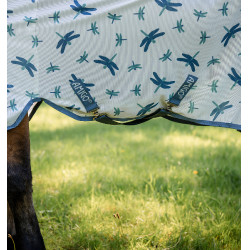 Camisa anti-moscas Horseware Amigo Bug Rug XL Plus Motivo libélula / plata / azul / salvia Motifs Camisa anti-moscas Horseware Amigo Bug Rug XL Plus Motivo libélula / plata / azul / salvia Motifs