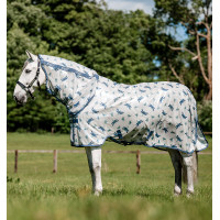 Manta antimoscas Horseware Amigo Integrated Plata / gris titanio / plata Manta antimoscas Horseware Amigo Integrated Plata / gris titanio / plata