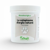 Cataplasma de arcilla Nutragile para perro y gato