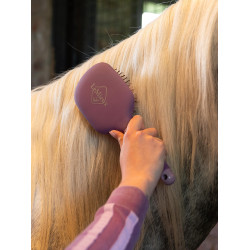 Cepillo LeMieux Tangle Tidy Plus Malva