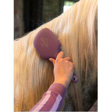 Cepillo LeMieux Tangle Tidy Plus Malva