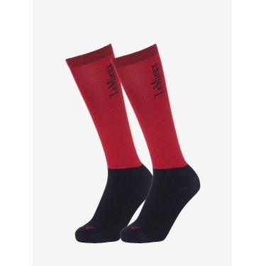 Calcetines de concurso LeMieux Sparkle Chilli Rojo