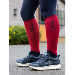 Calcetines de concurso LeMieux Sparkle Chilli Rojo