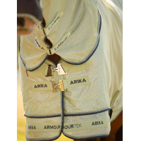 Manta antimoscas LeMieux Arika Armour-Tek Macarrón