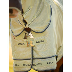 Manta antimoscas LeMieux Arika Armour-Tek Macarrón