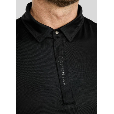 Polo Montar Clubwear Essential hombre Negro